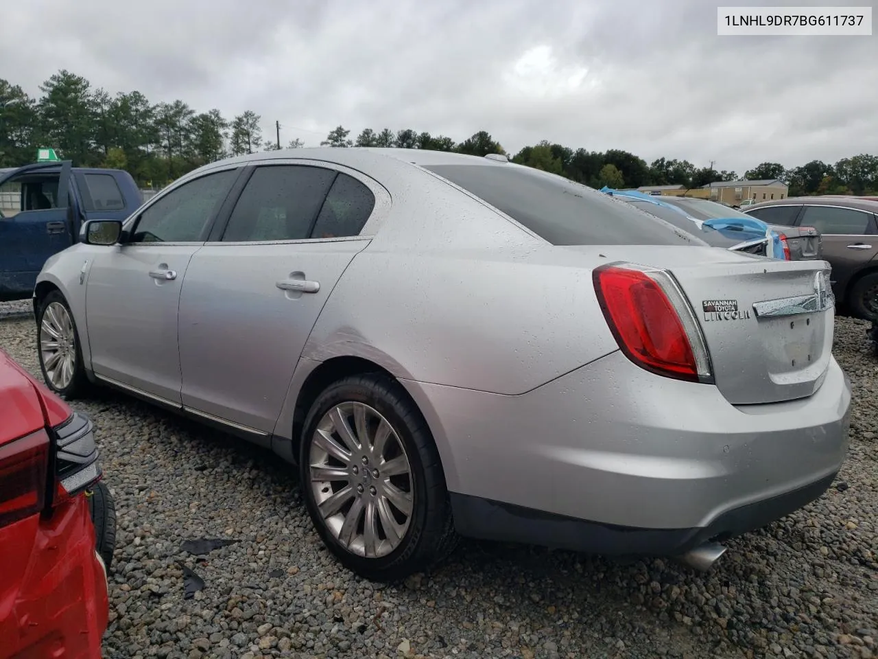 2011 Lincoln Mks VIN: 1LNHL9DR7BG611737 Lot: 73394574