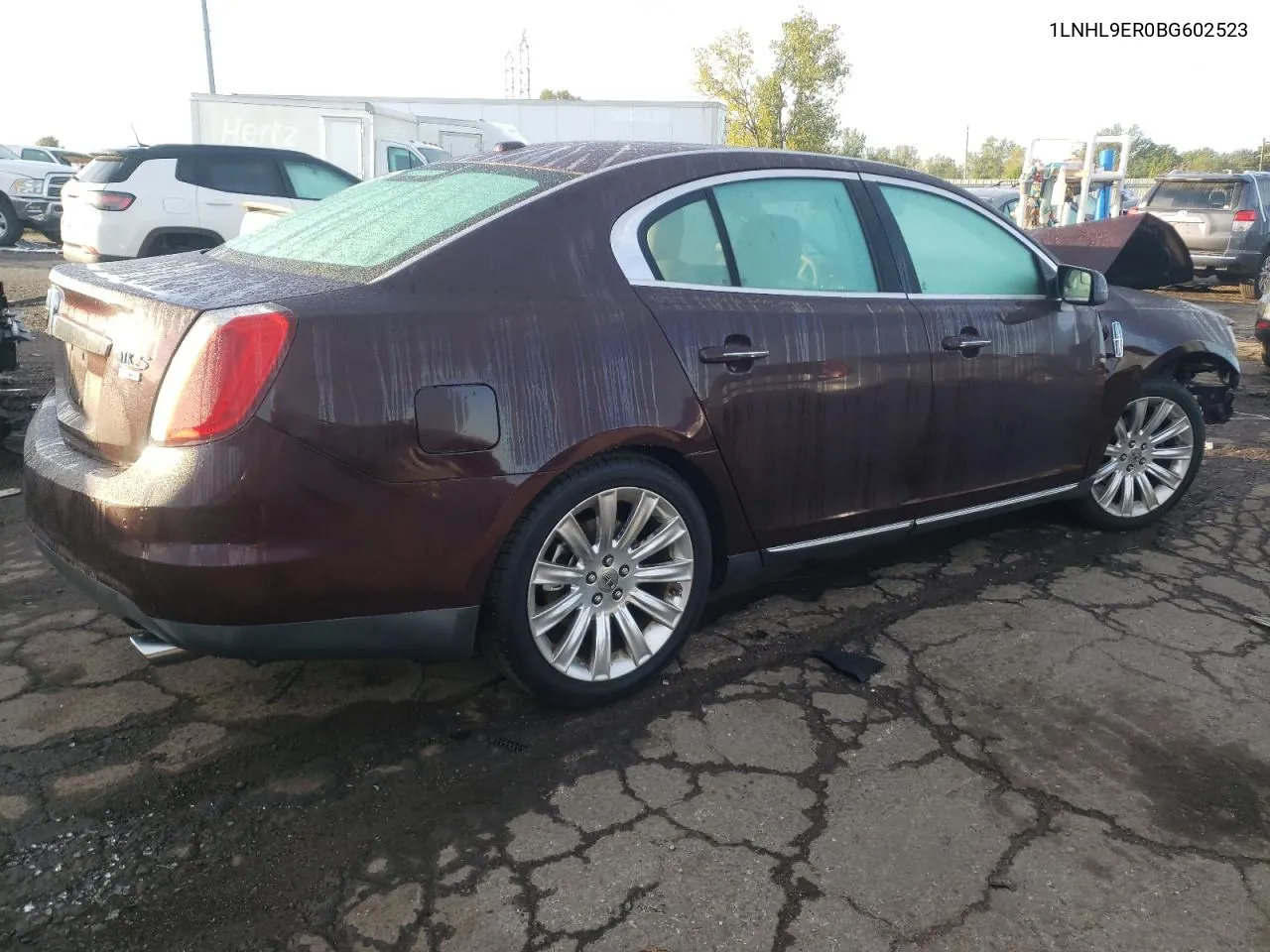 2011 Lincoln Mks VIN: 1LNHL9ER0BG602523 Lot: 73797234