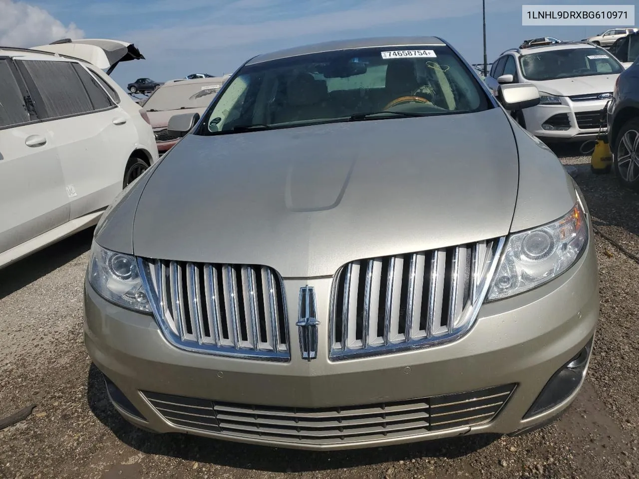 2011 Lincoln Mks VIN: 1LNHL9DRXBG610971 Lot: 74658754