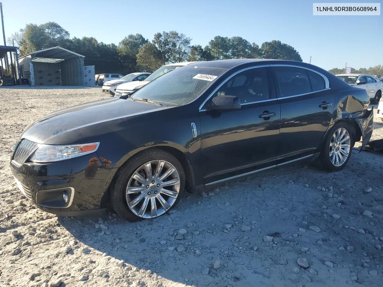 2011 Lincoln Mks VIN: 1LNHL9DR3BG608964 Lot: 75699484