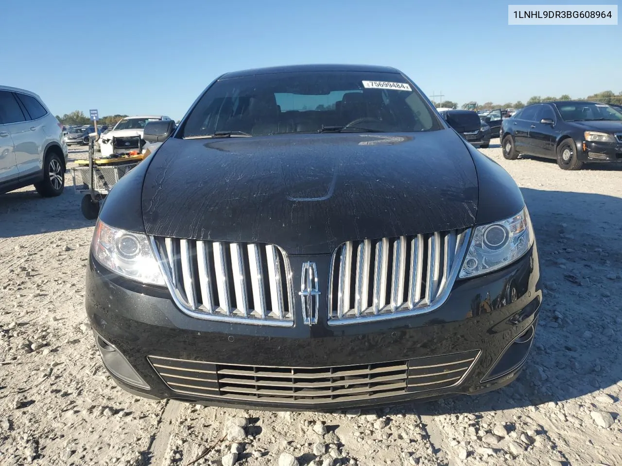 2011 Lincoln Mks VIN: 1LNHL9DR3BG608964 Lot: 75699484