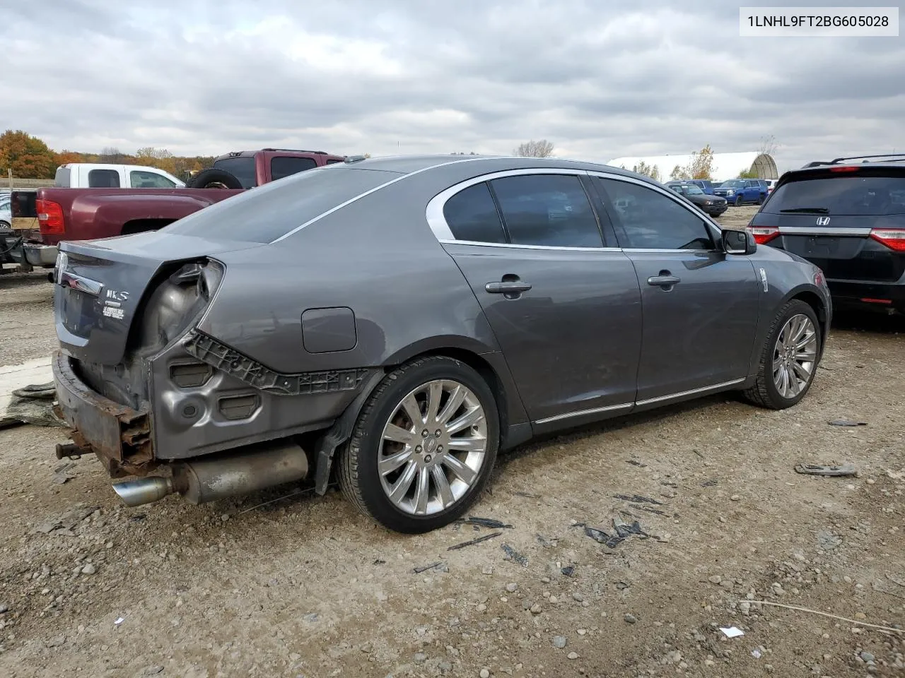 2011 Lincoln Mks VIN: 1LNHL9FT2BG605028 Lot: 77504324