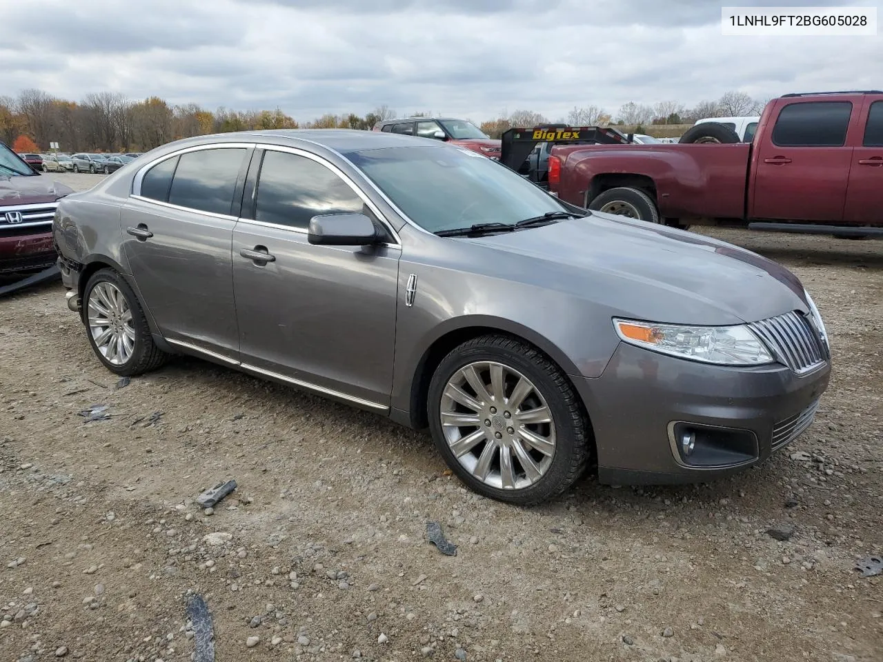 2011 Lincoln Mks VIN: 1LNHL9FT2BG605028 Lot: 77504324