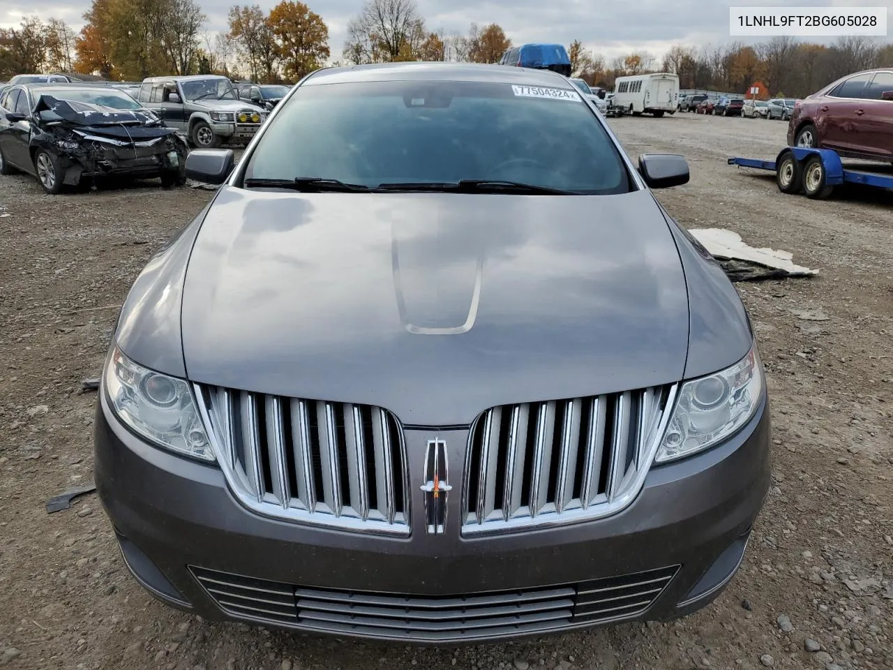 2011 Lincoln Mks VIN: 1LNHL9FT2BG605028 Lot: 77504324