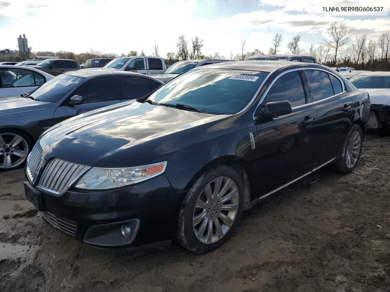 2011 Lincoln Mks VIN: 1LNHL9ER9BG606537 Lot: 78332504