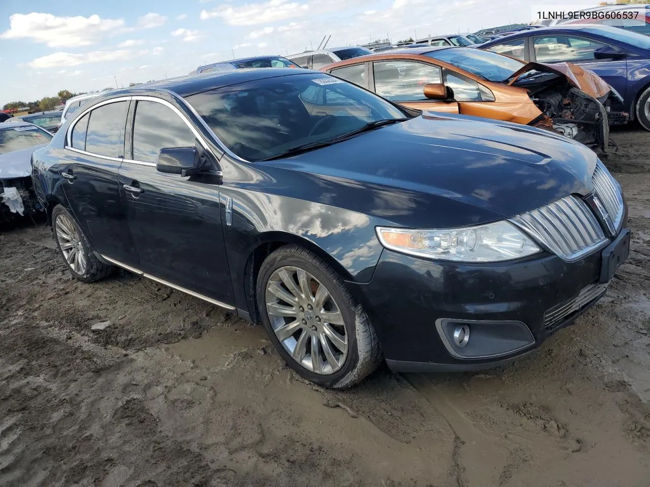 2011 Lincoln Mks VIN: 1LNHL9ER9BG606537 Lot: 78332504