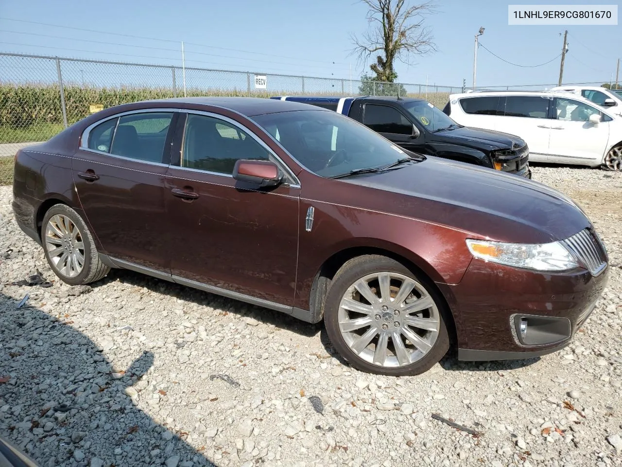 1LNHL9ER9CG801670 2012 Lincoln Mks