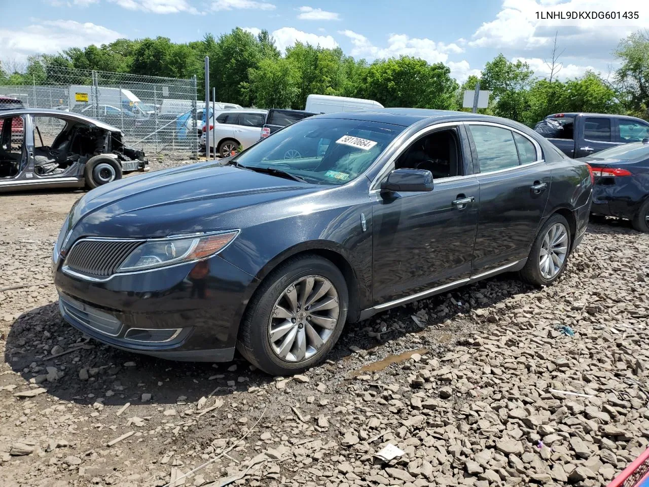 1LNHL9DKXDG601435 2013 Lincoln Mks