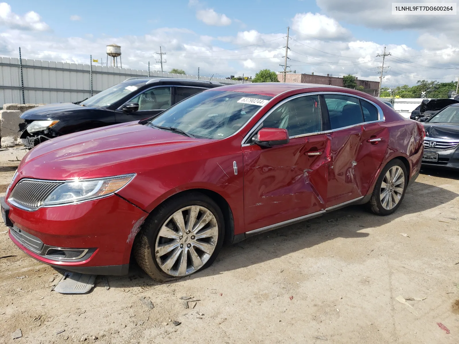 1LNHL9FT7DG600264 2013 Lincoln Mks