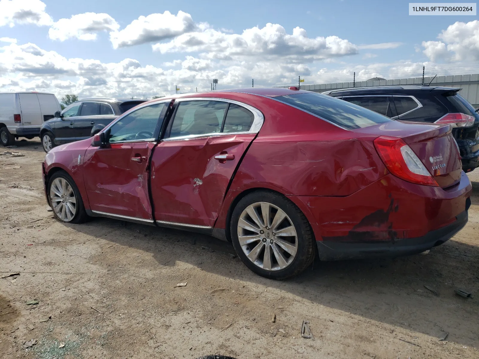 1LNHL9FT7DG600264 2013 Lincoln Mks