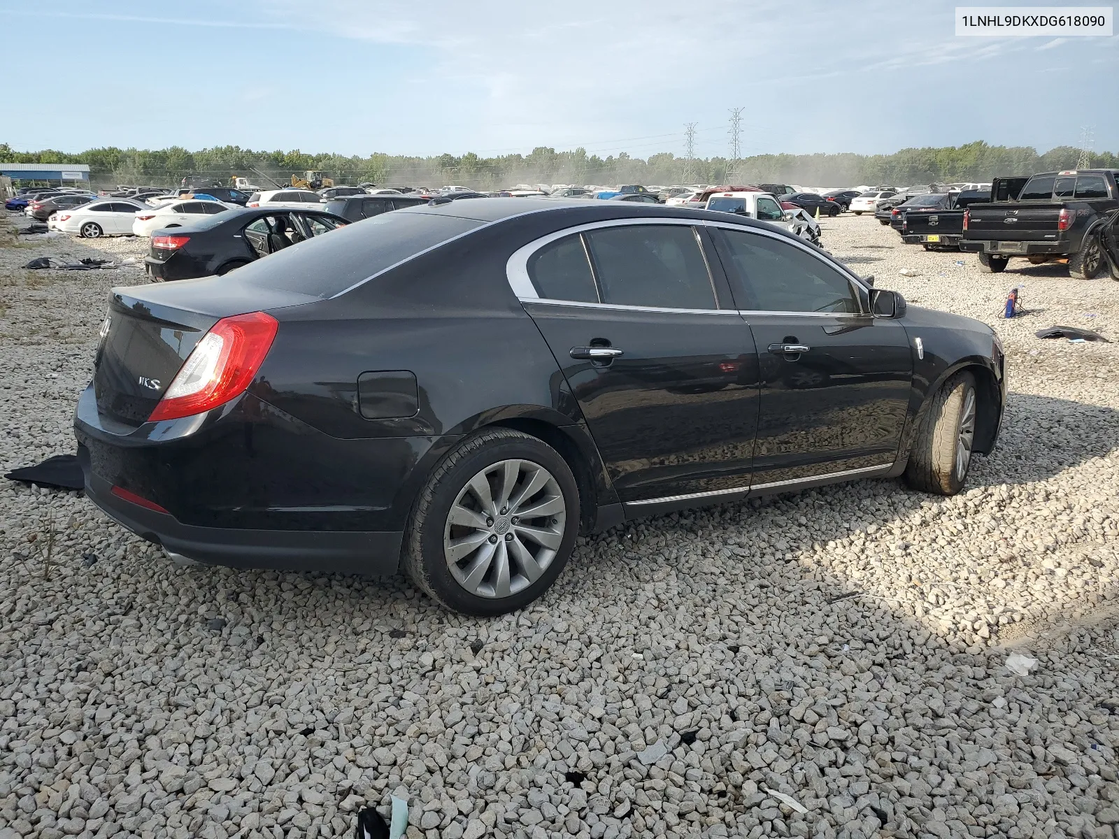 2013 Lincoln Mks VIN: 1LNHL9DKXDG618090 Lot: 66574924