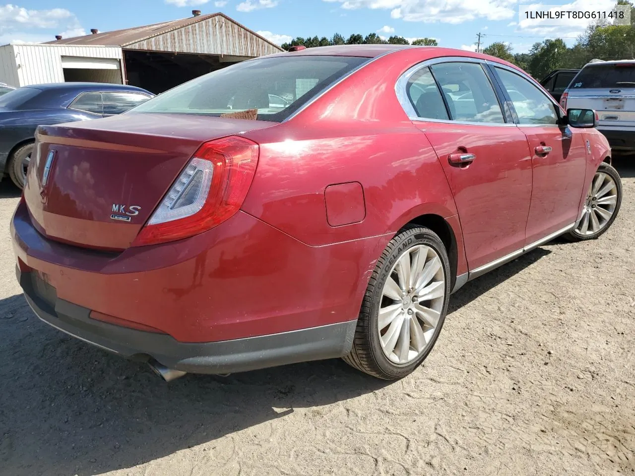 2013 Lincoln Mks VIN: 1LNHL9FT8DG611418 Lot: 73391414