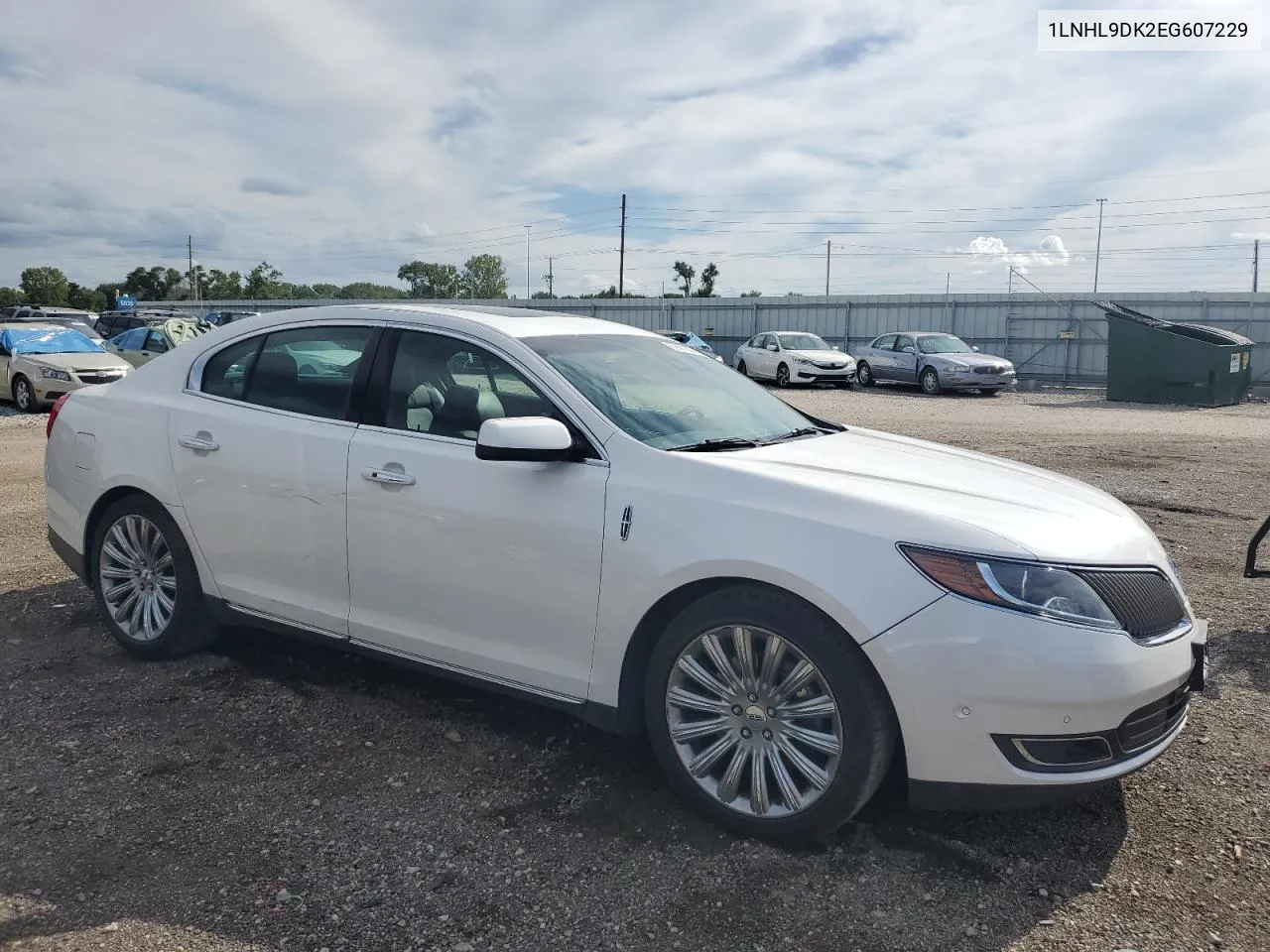 2014 Lincoln Mks VIN: 1LNHL9DK2EG607229 Lot: 69561804