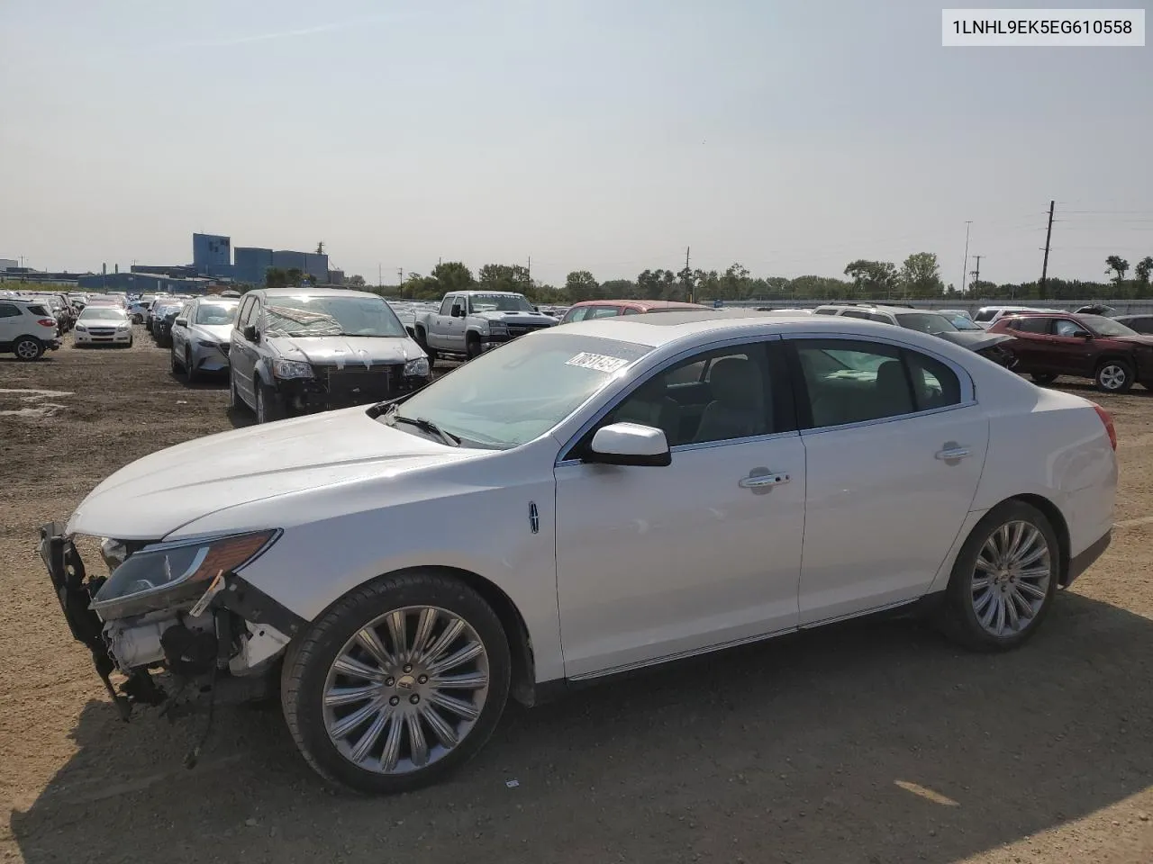 2014 Lincoln Mks VIN: 1LNHL9EK5EG610558 Lot: 70631454