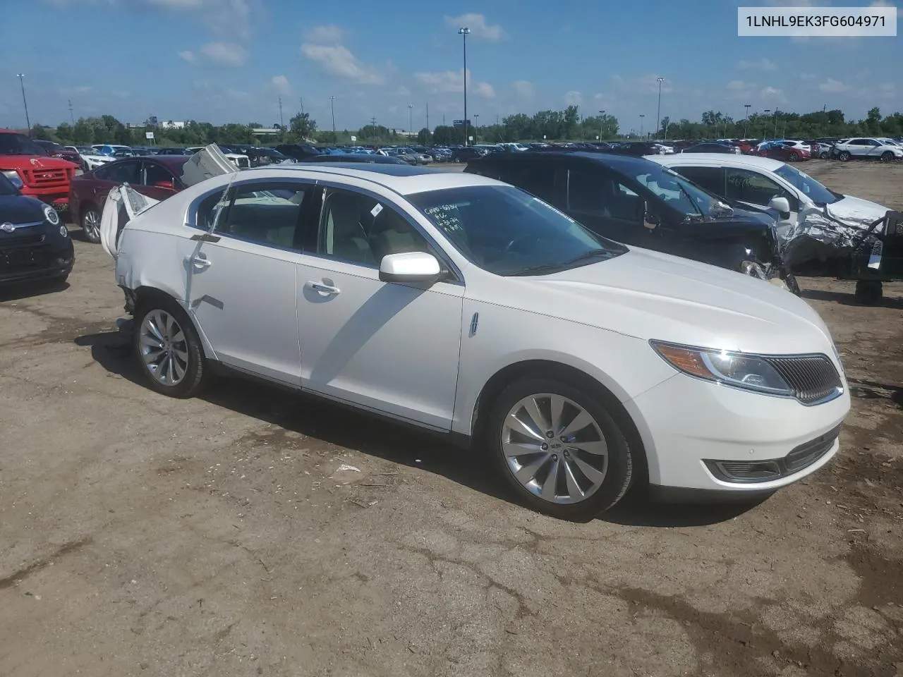 2015 Lincoln Mks VIN: 1LNHL9EK3FG604971 Lot: 62539734