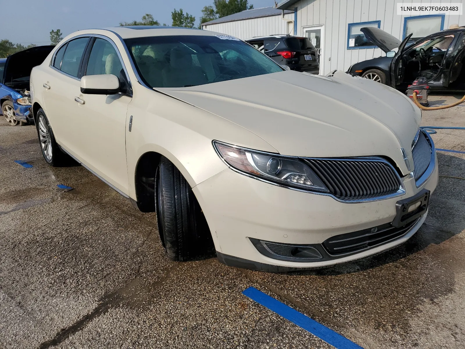 2015 Lincoln Mks VIN: 1LNHL9EK7FG603483 Lot: 67773194