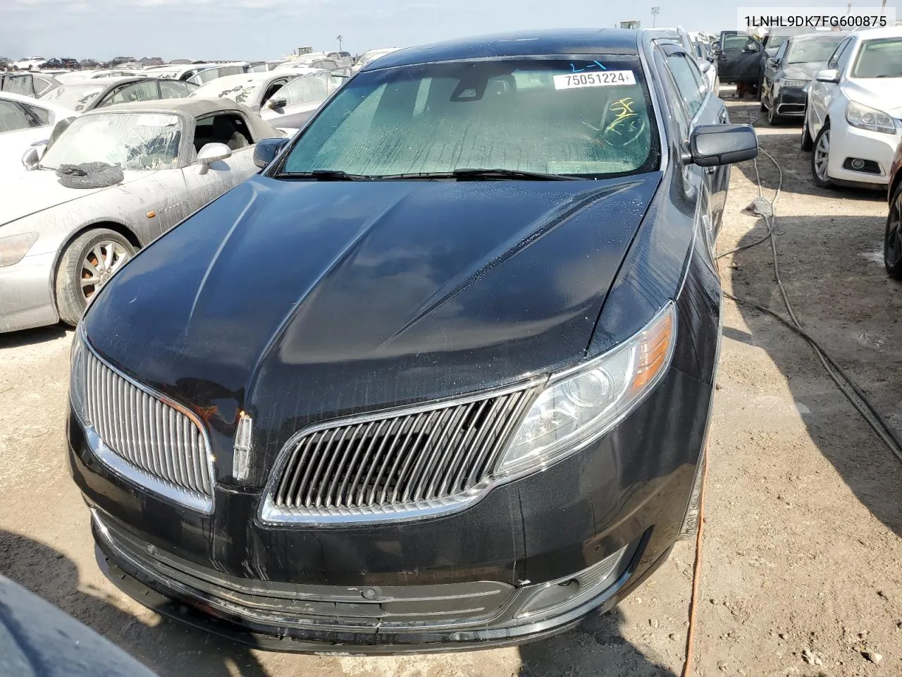 2015 Lincoln Mks VIN: 1LNHL9DK7FG600875 Lot: 75051224