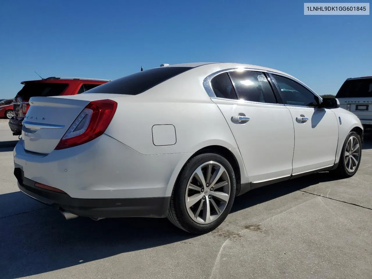 2016 Lincoln Mks VIN: 1LNHL9DK1GG601845 Lot: 81603794