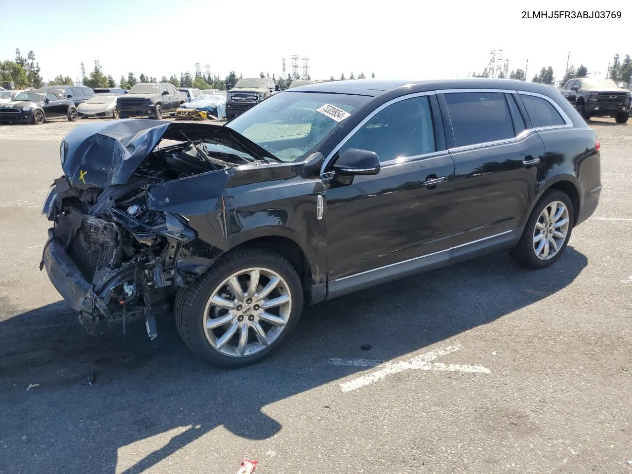 2010 Lincoln Mkt VIN: 2LMHJ5FR3ABJ03769 Lot: 75309954