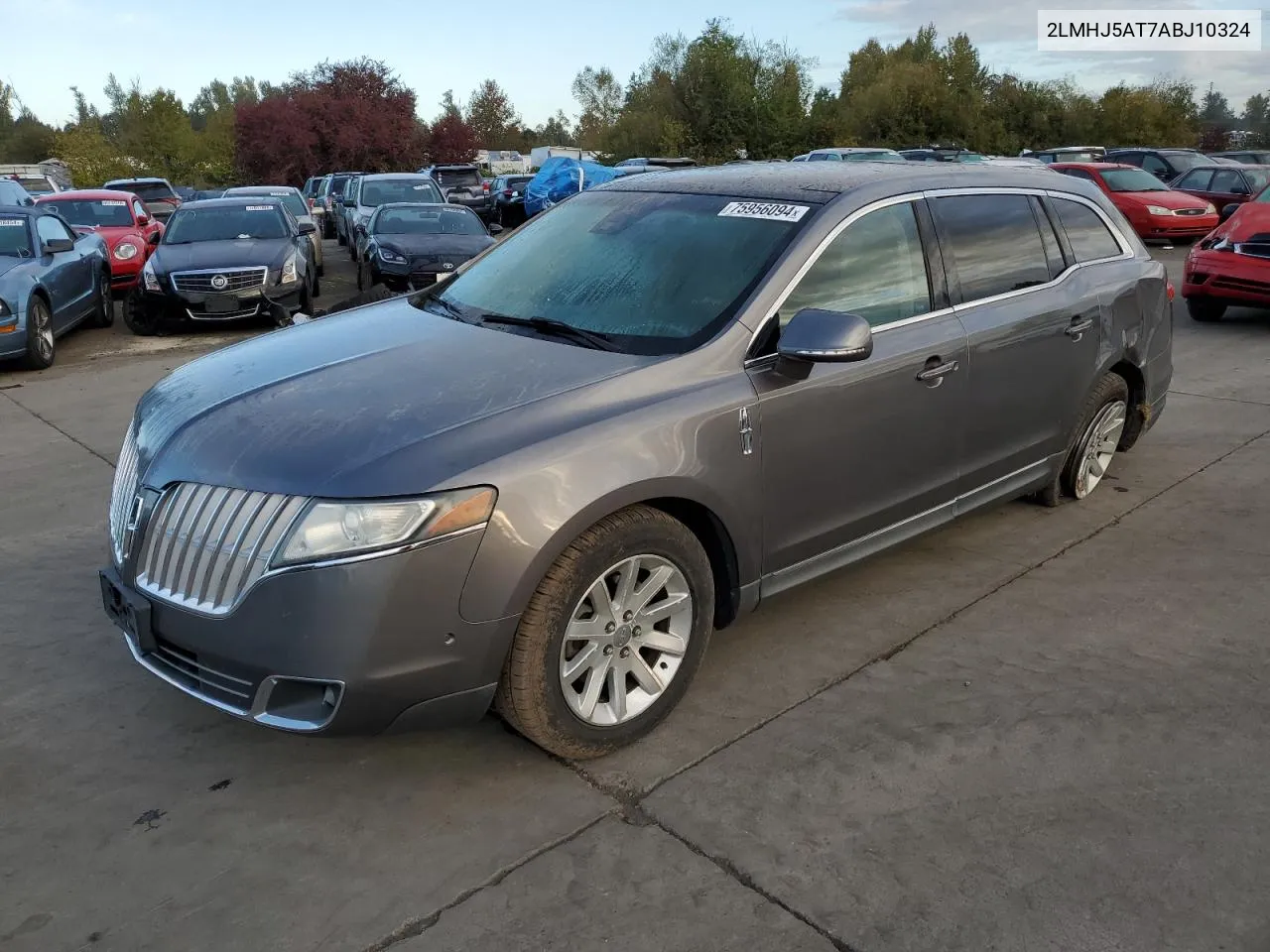 2010 Lincoln Mkt VIN: 2LMHJ5AT7ABJ10324 Lot: 75956094