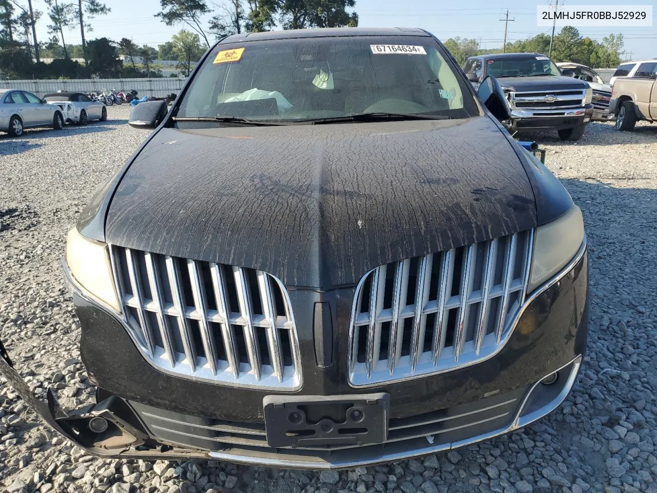 2011 Lincoln Mkt VIN: 2LMHJ5FR0BBJ52929 Lot: 67164634