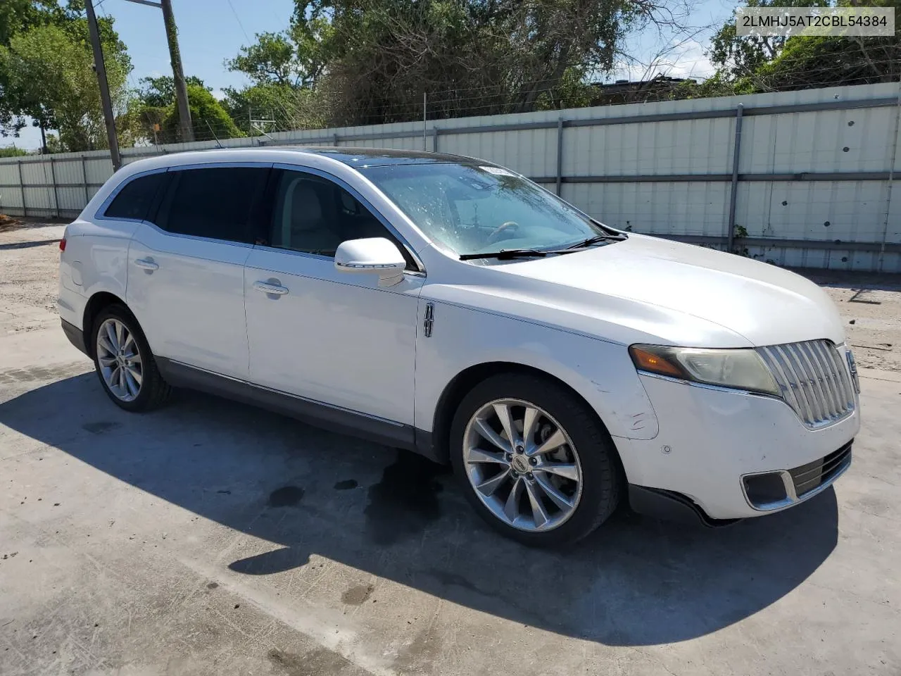 2012 Lincoln Mkt VIN: 2LMHJ5AT2CBL54384 Lot: 58284824