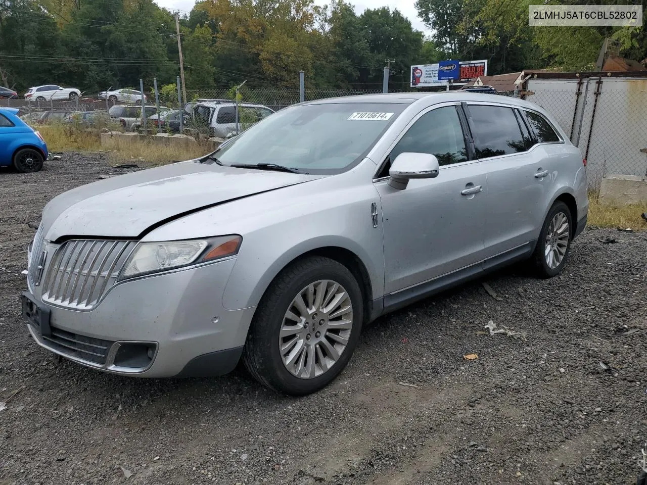 2012 Lincoln Mkt VIN: 2LMHJ5AT6CBL52802 Lot: 71015614