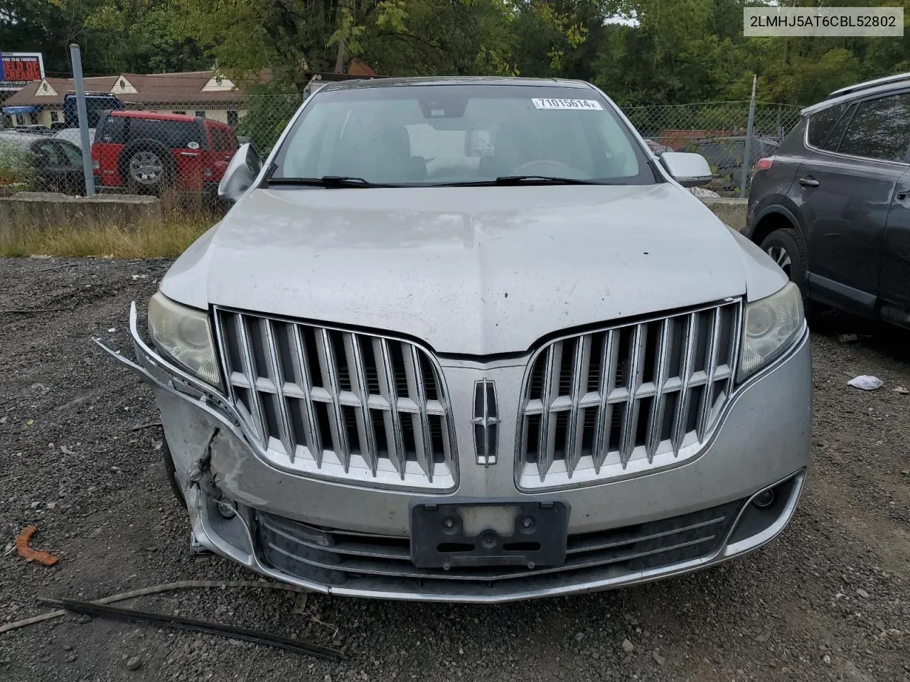 2012 Lincoln Mkt VIN: 2LMHJ5AT6CBL52802 Lot: 71015614