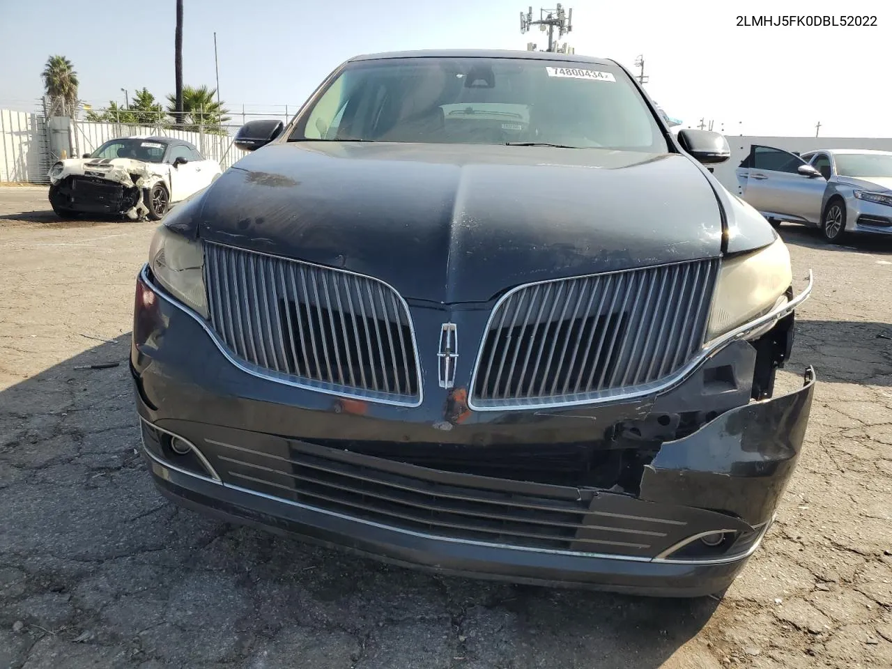 2013 Lincoln Mkt VIN: 2LMHJ5FK0DBL52022 Lot: 74800434