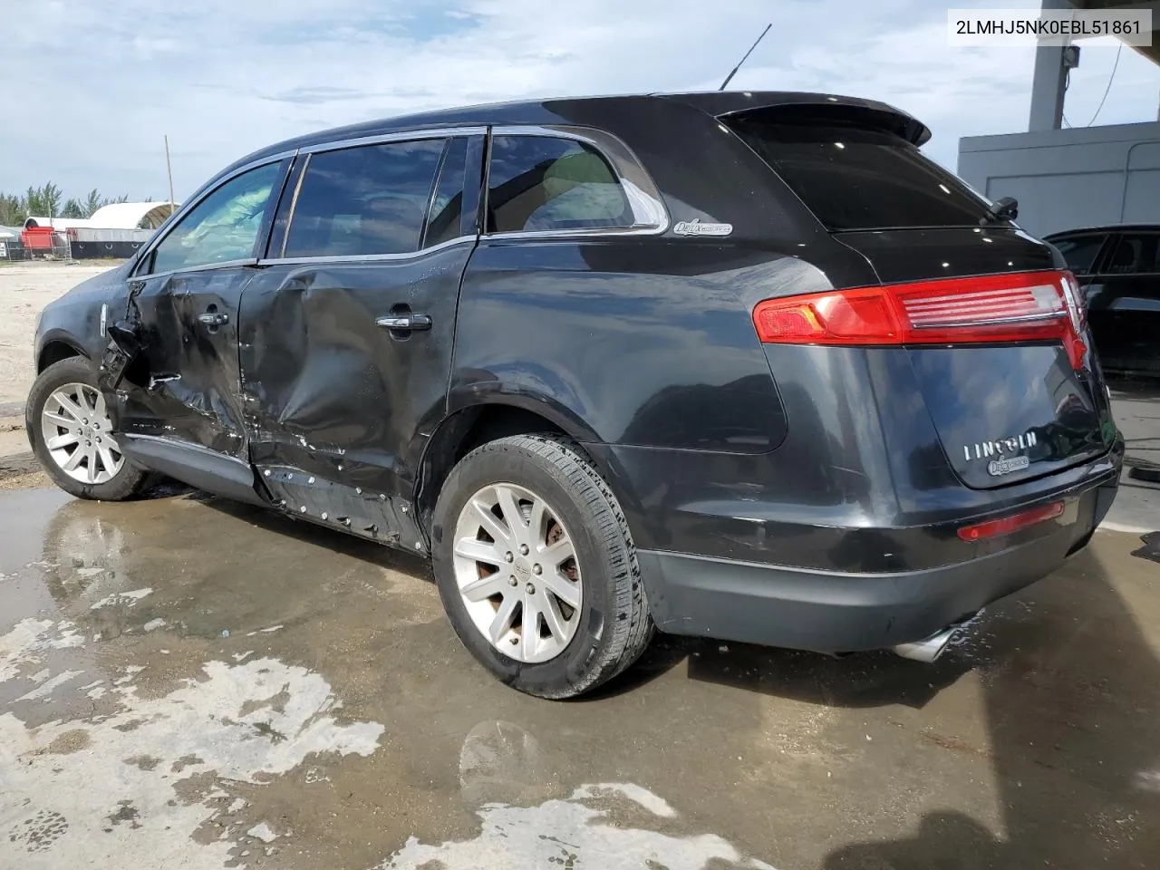 2014 Lincoln Mkt VIN: 2LMHJ5NK0EBL51861 Lot: 71646914