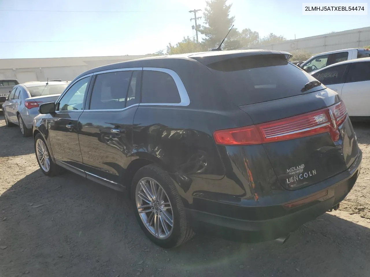 2014 Lincoln Mkt VIN: 2LMHJ5ATXEBL54474 Lot: 75048394