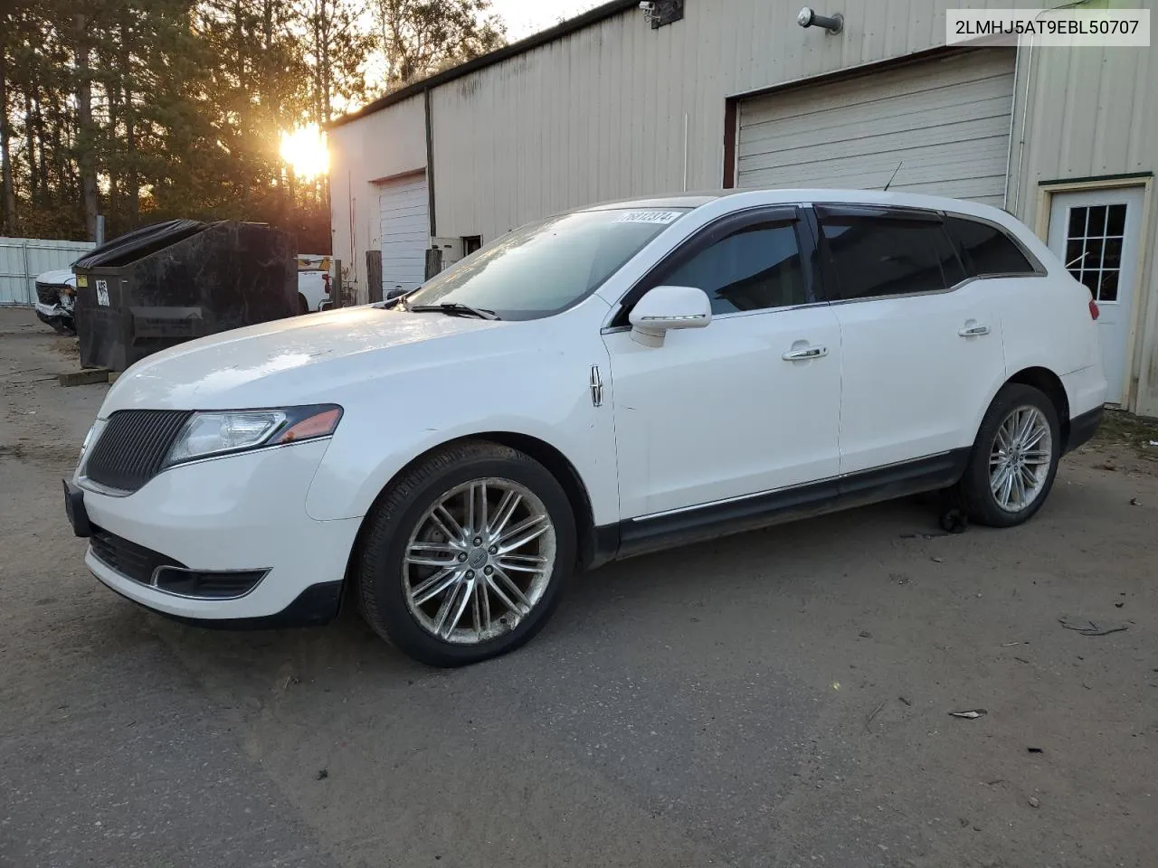 2014 Lincoln Mkt VIN: 2LMHJ5AT9EBL50707 Lot: 76812374