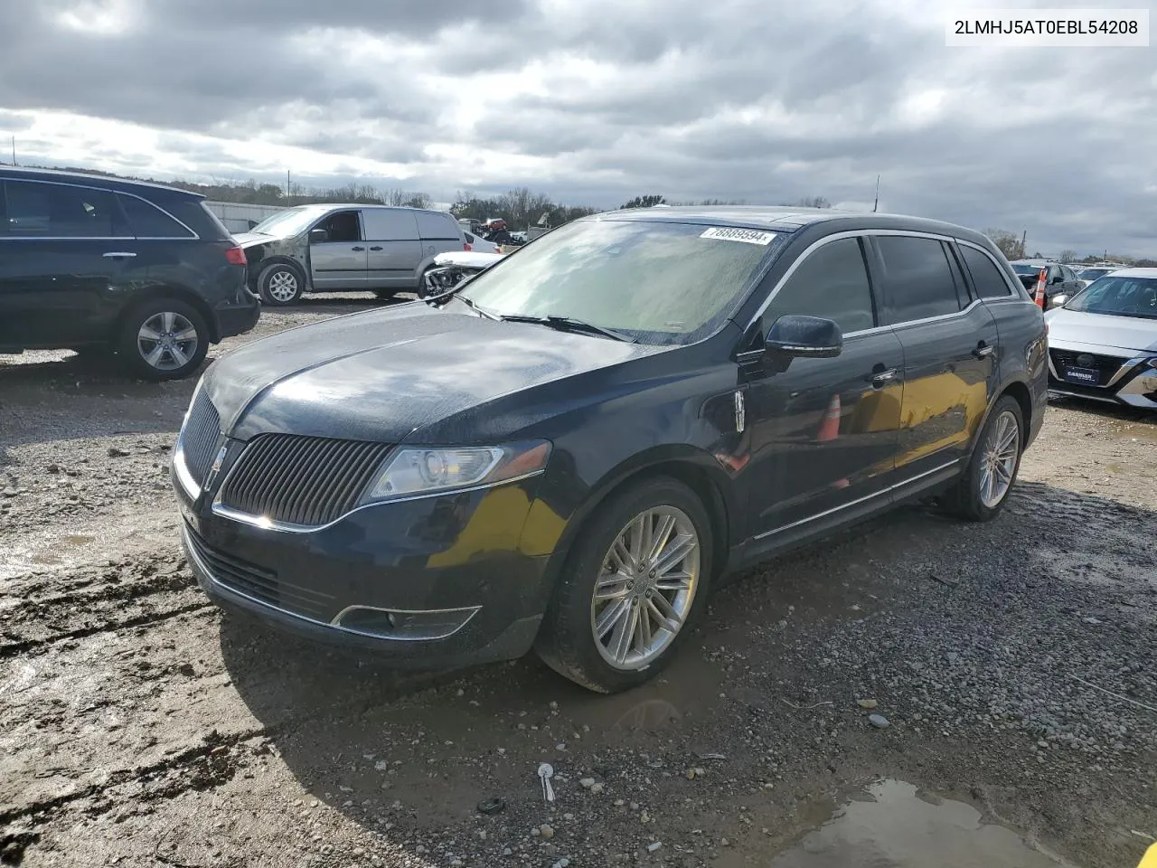 2014 Lincoln Mkt VIN: 2LMHJ5AT0EBL54208 Lot: 78889594