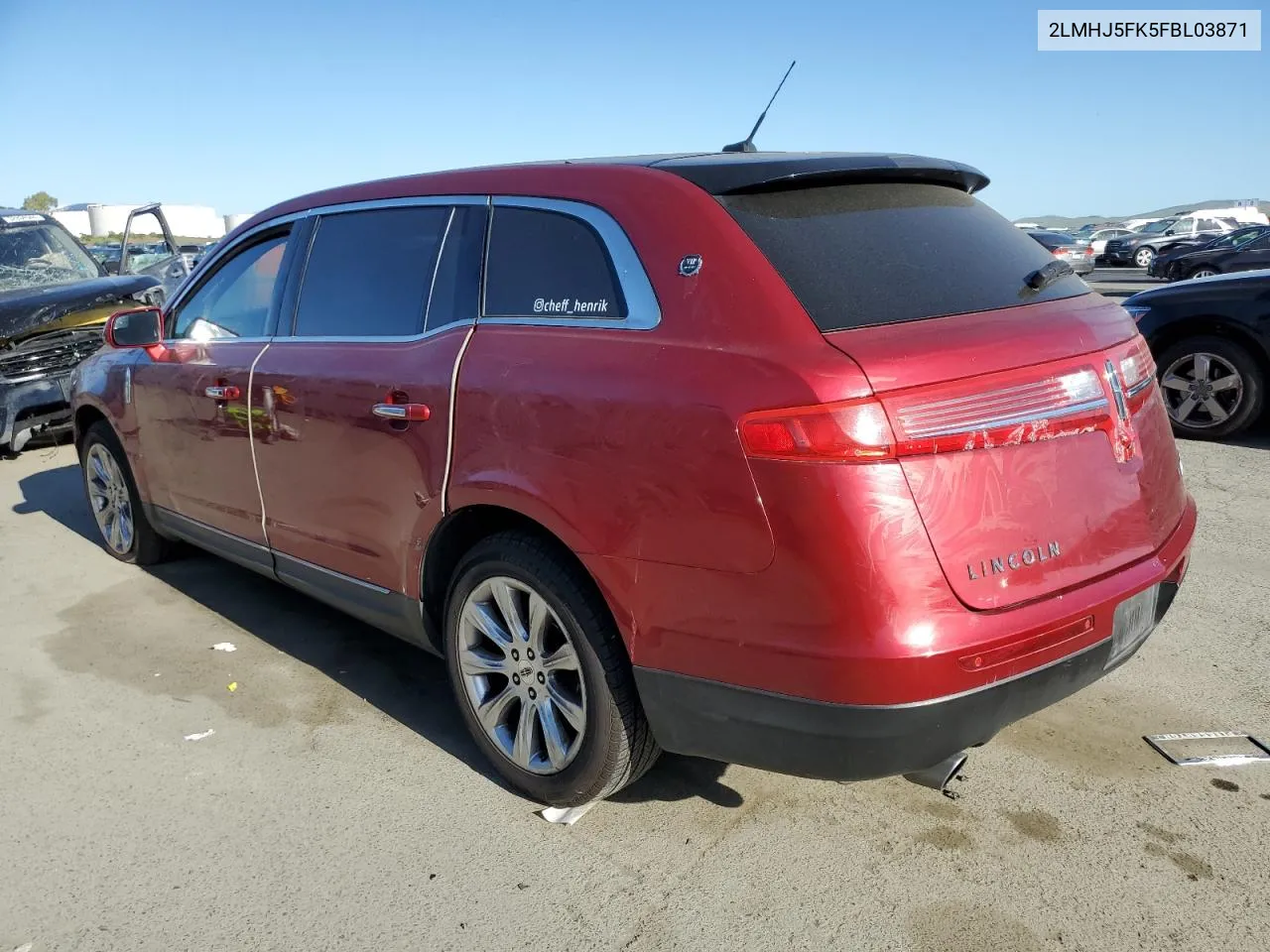 2LMHJ5FK5FBL03871 2015 Lincoln Mkt