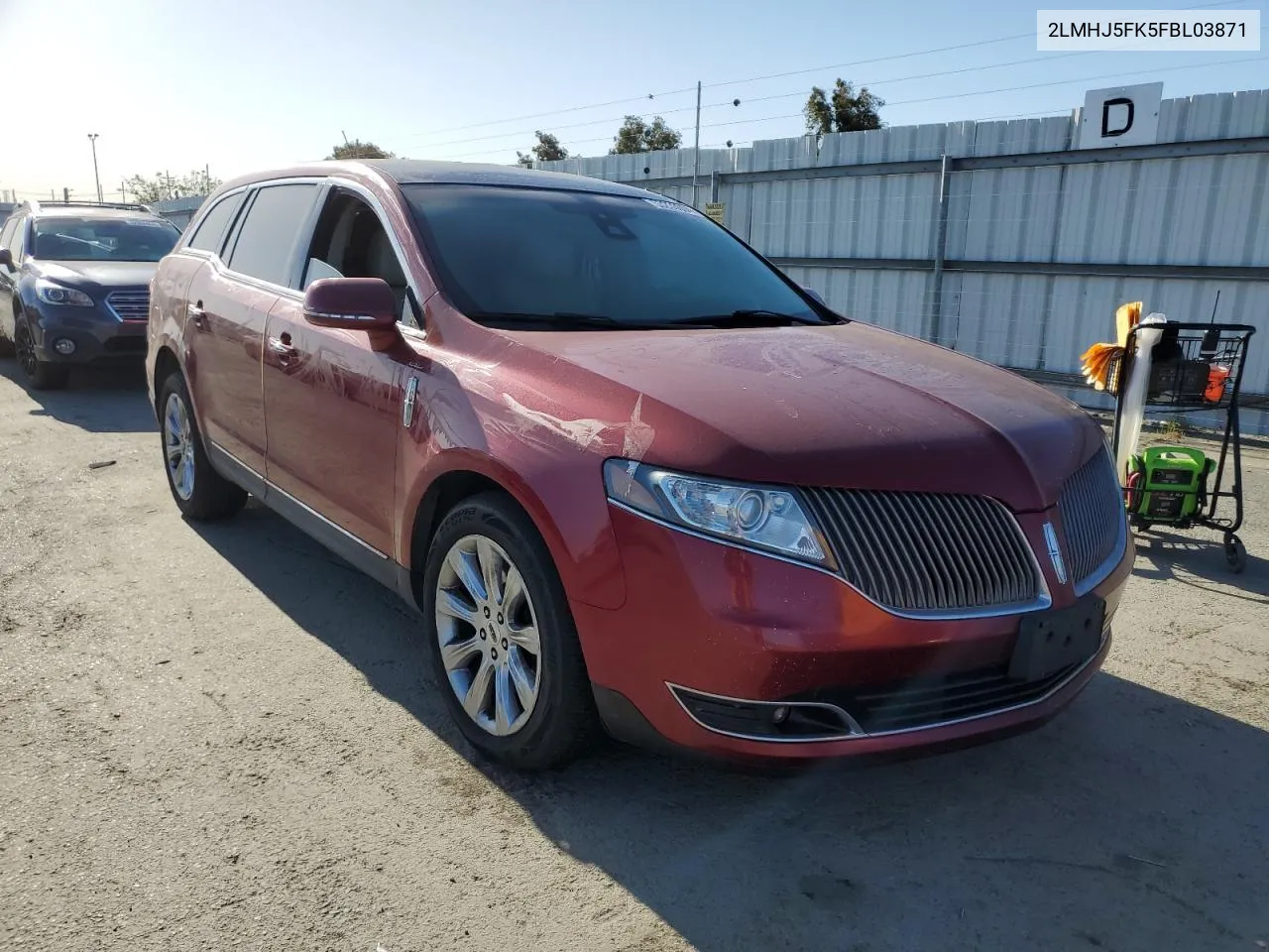 2015 Lincoln Mkt VIN: 2LMHJ5FK5FBL03871 Lot: 53233004