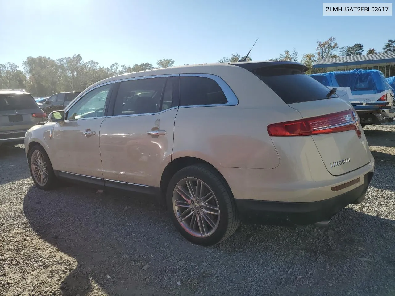 2015 Lincoln Mkt VIN: 2LMHJ5AT2FBL03617 Lot: 75621794