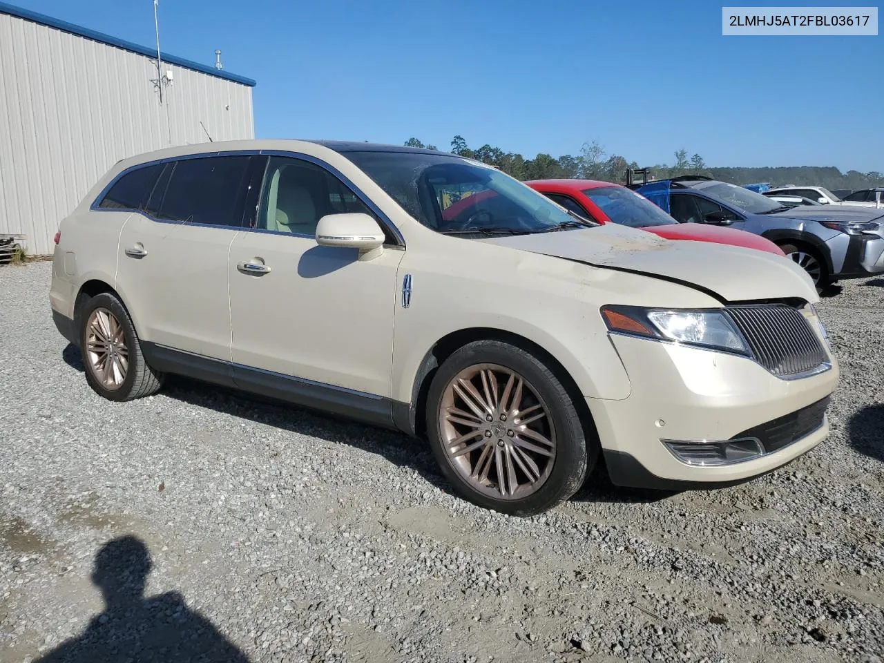 2015 Lincoln Mkt VIN: 2LMHJ5AT2FBL03617 Lot: 75621794