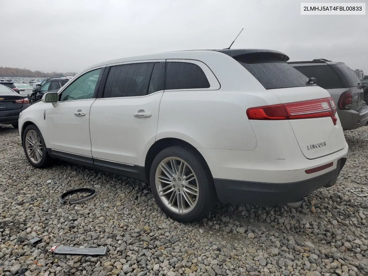 2015 Lincoln Mkt VIN: 2LMHJ5AT4FBL00833 Lot: 77637184