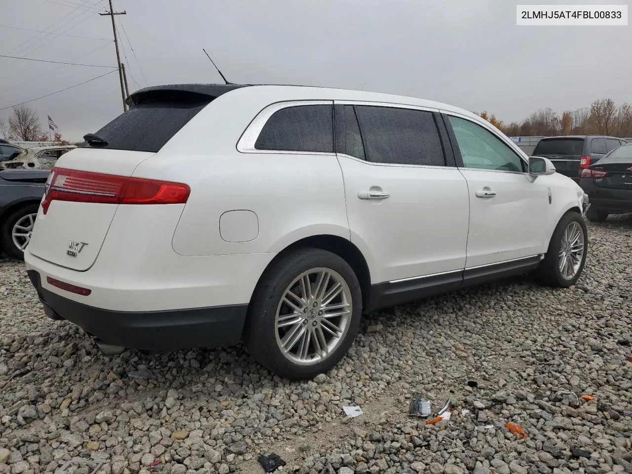 2015 Lincoln Mkt VIN: 2LMHJ5AT4FBL00833 Lot: 77637184