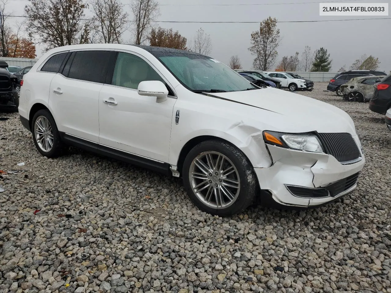 2015 Lincoln Mkt VIN: 2LMHJ5AT4FBL00833 Lot: 77637184