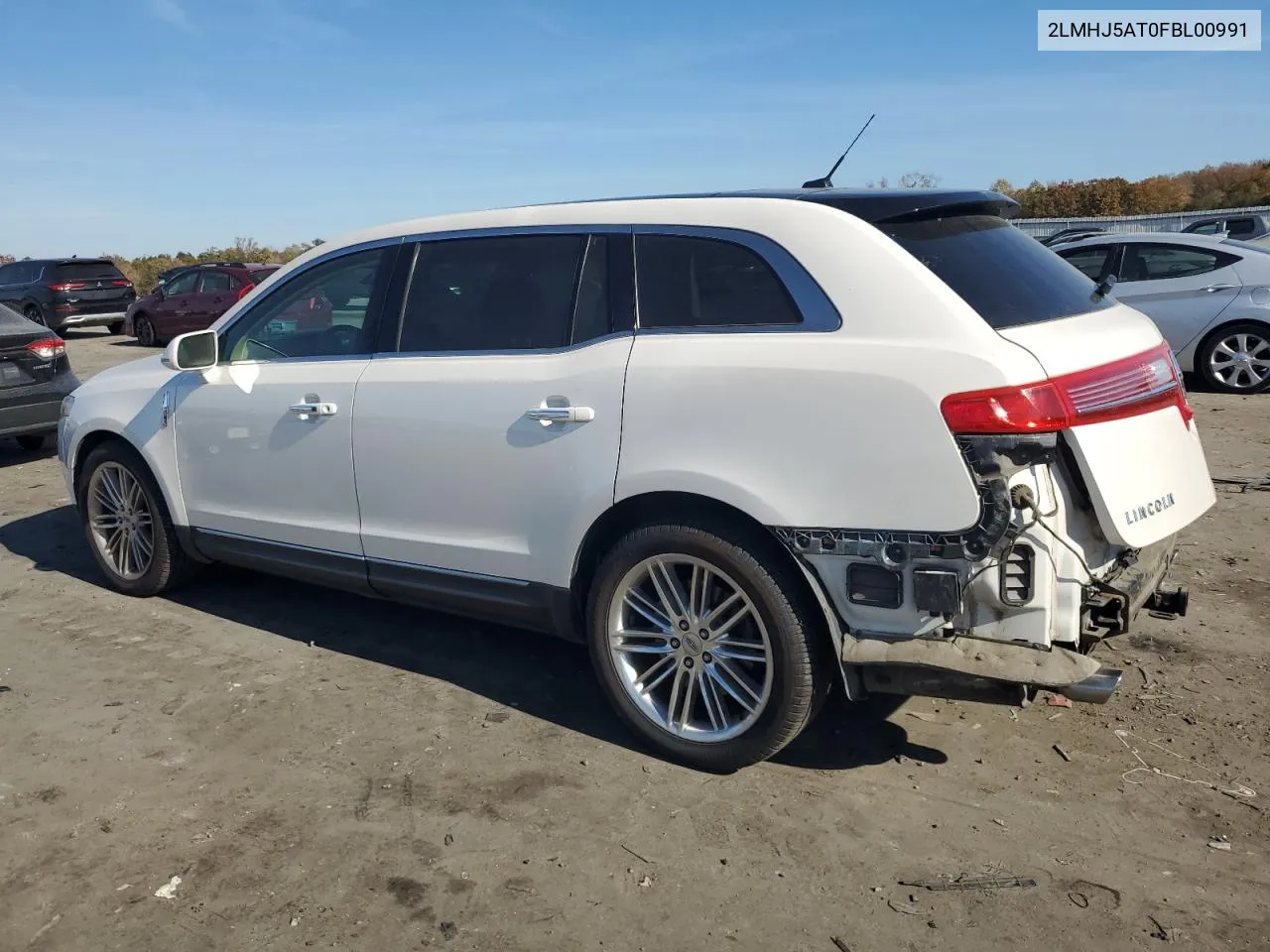 2015 Lincoln Mkt VIN: 2LMHJ5AT0FBL00991 Lot: 77944674