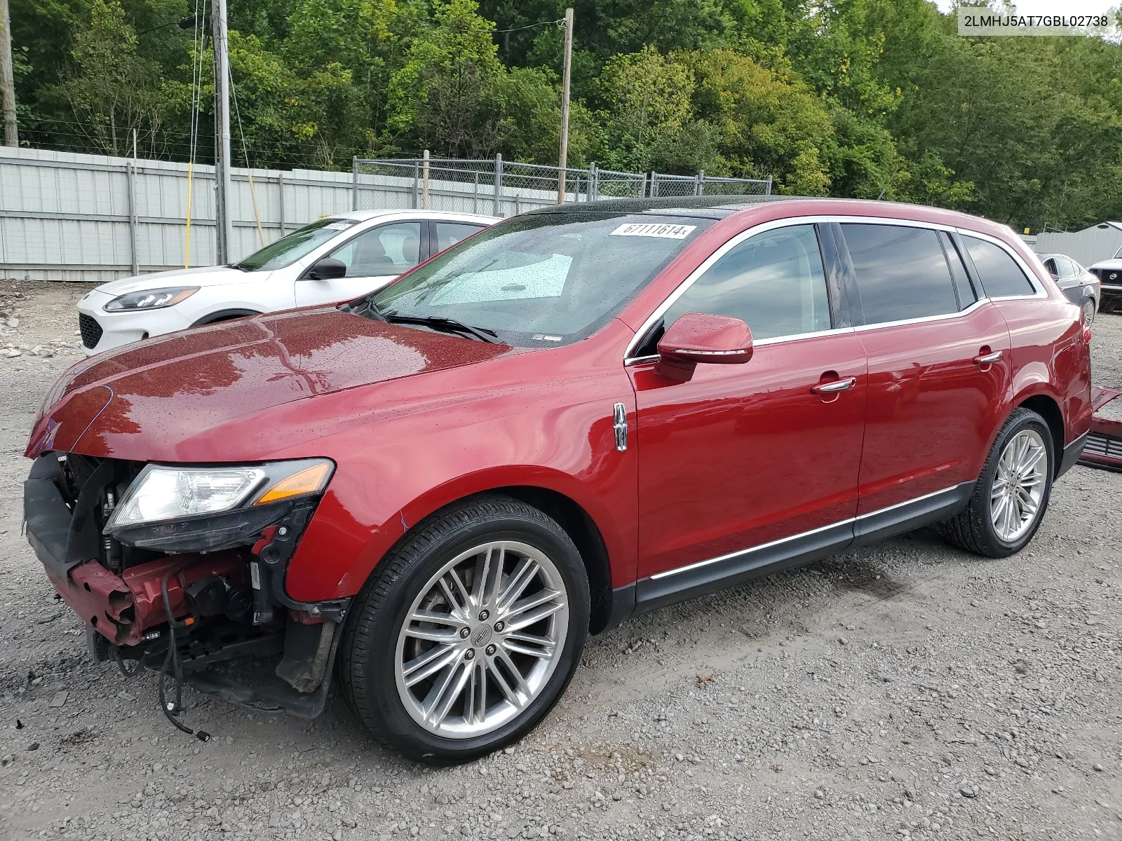 2016 Lincoln Mkt VIN: 2LMHJ5AT7GBL02738 Lot: 67111614