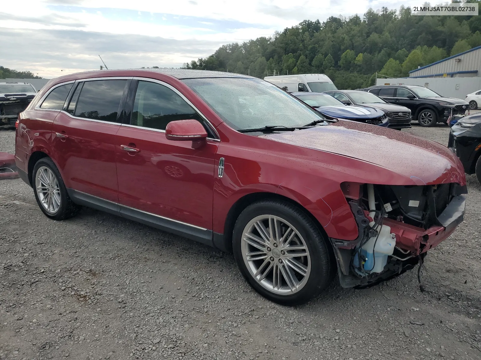 2016 Lincoln Mkt VIN: 2LMHJ5AT7GBL02738 Lot: 67111614