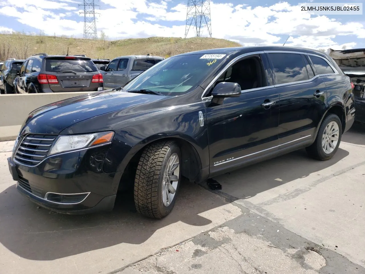 2018 Lincoln Mkt VIN: 2LMHJ5NK5JBL02455 Lot: 52755194