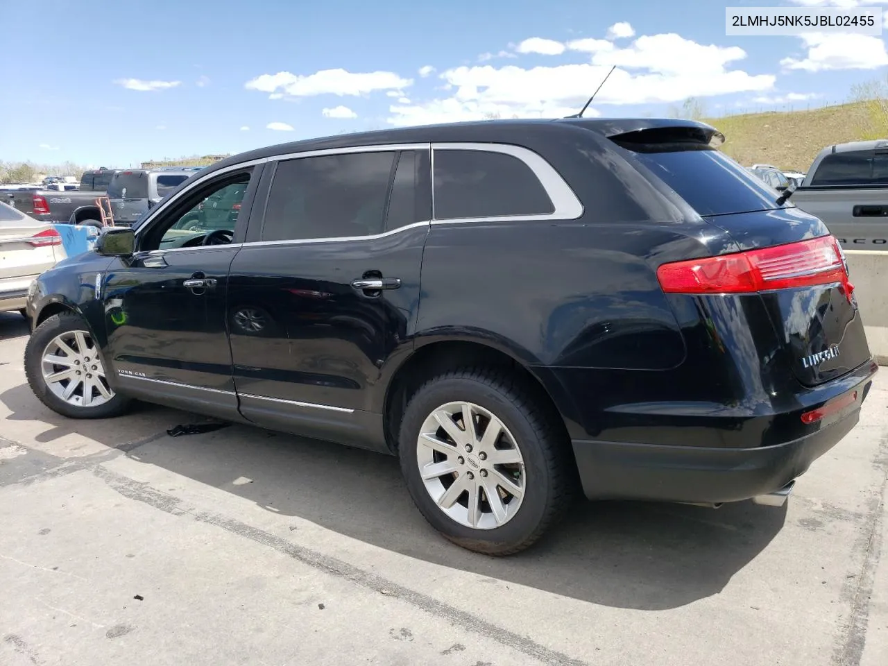 2018 Lincoln Mkt VIN: 2LMHJ5NK5JBL02455 Lot: 52755194