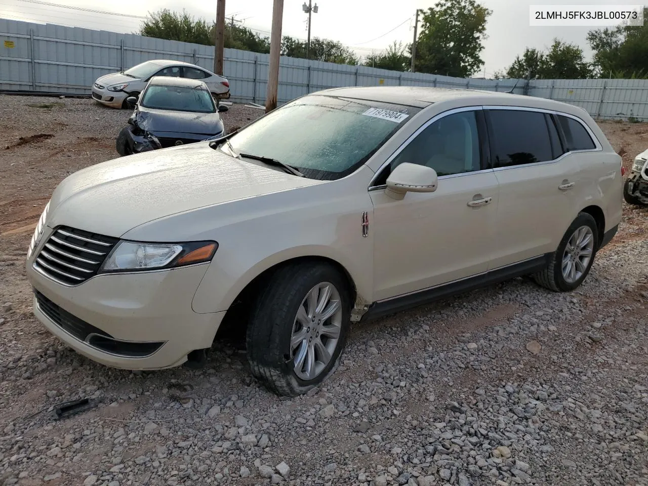 2018 Lincoln Mkt VIN: 2LMHJ5FK3JBL00573 Lot: 71979904