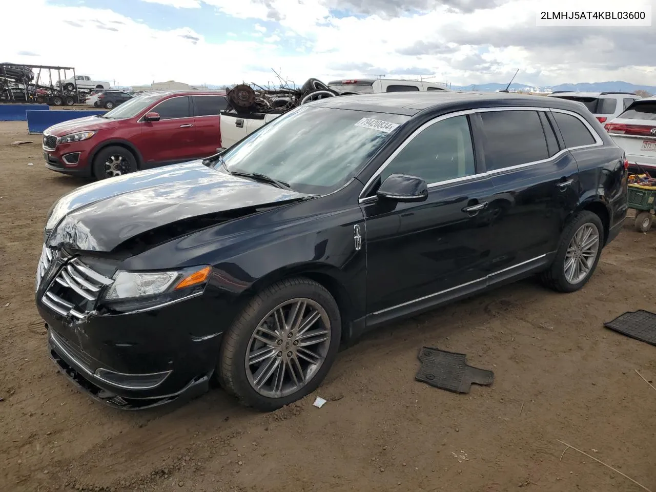 2019 Lincoln Mkt VIN: 2LMHJ5AT4KBL03600 Lot: 79420834