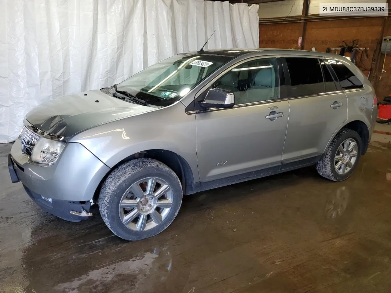 2007 Lincoln Mkx VIN: 2LMDU88C37BJ39339 Lot: 53563424