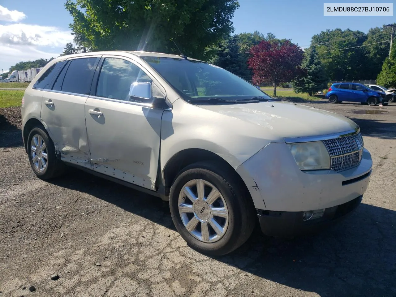 2007 Lincoln Mkx VIN: 2LMDU88C27BJ10706 Lot: 61036764