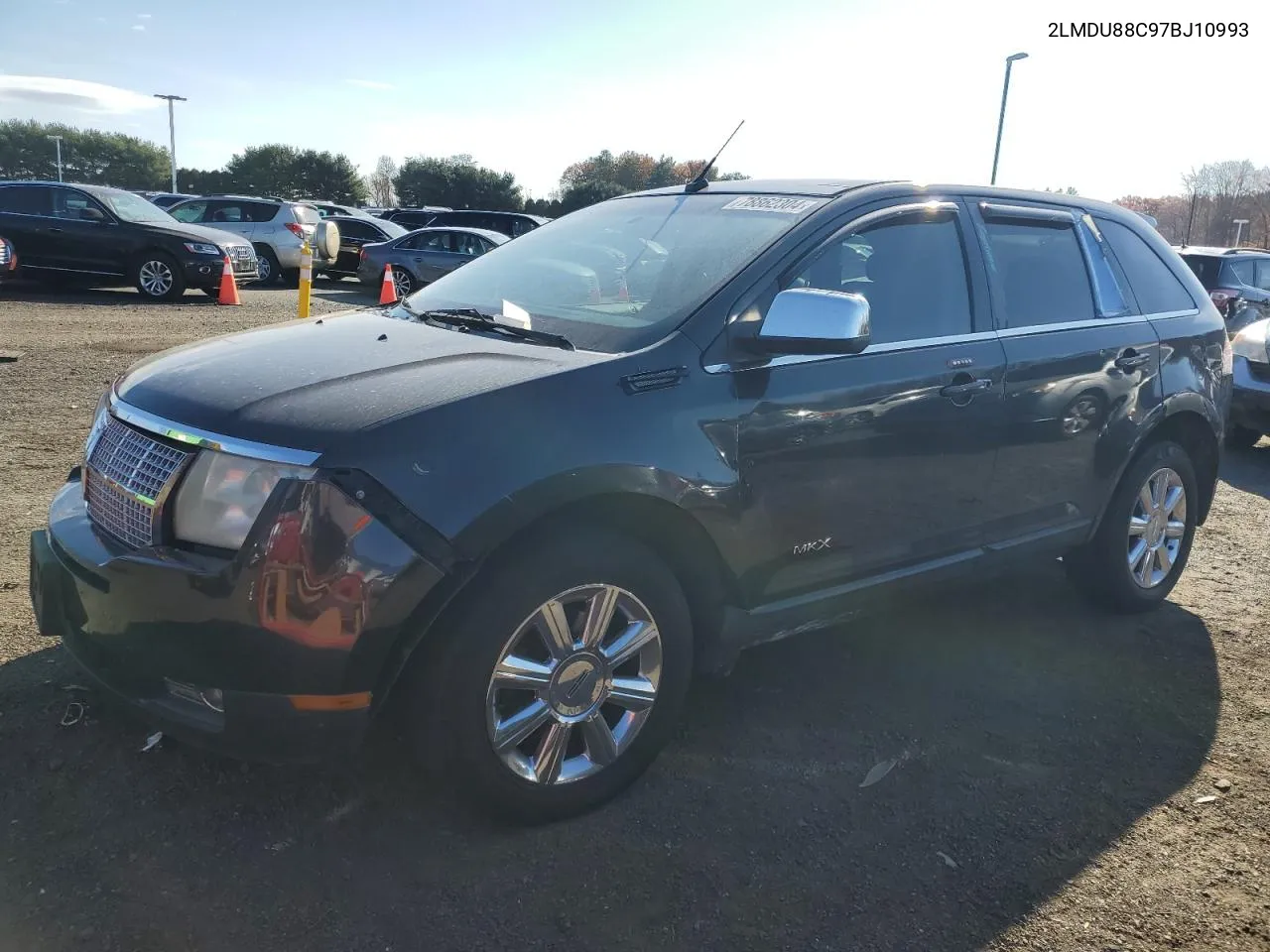 2007 Lincoln Mkx VIN: 2LMDU88C97BJ10993 Lot: 78862304